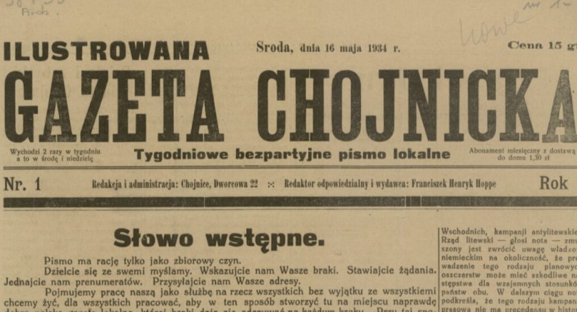 Czy Chojnice wzięły nazwę od krowiego gniazda?