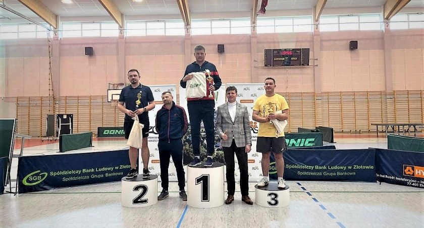 Michał Brieger zwycięzcą turnieju tenisa stołowego w Złotowie