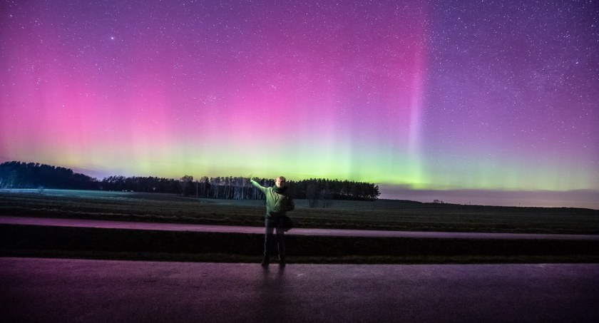 W jaki sposób Danielowi Frymarkowi udało się sfotografować zorzę?