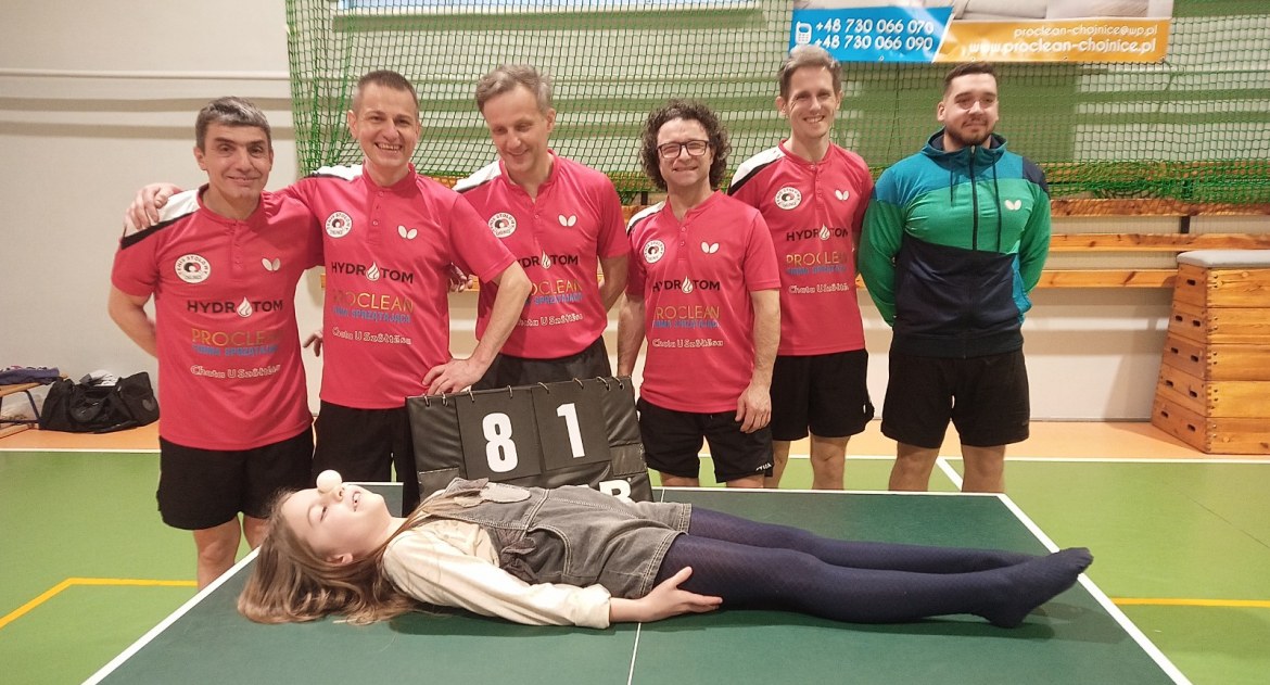 TS Chojnice na prostej drodze do 3. ligi tenisa stołowego. Chojniczanie wygrali kolejny mecz w rundzie finałowej