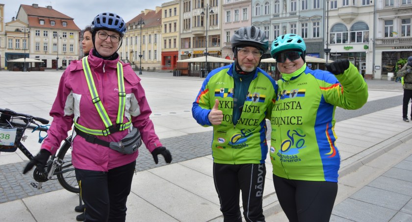 Chojniccy cykliści na Masie Krytycznej