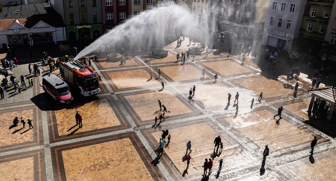 Chojnicki lany poniedziałek w wydaniu OSP Chojnice (FOTO, WIDEO) 