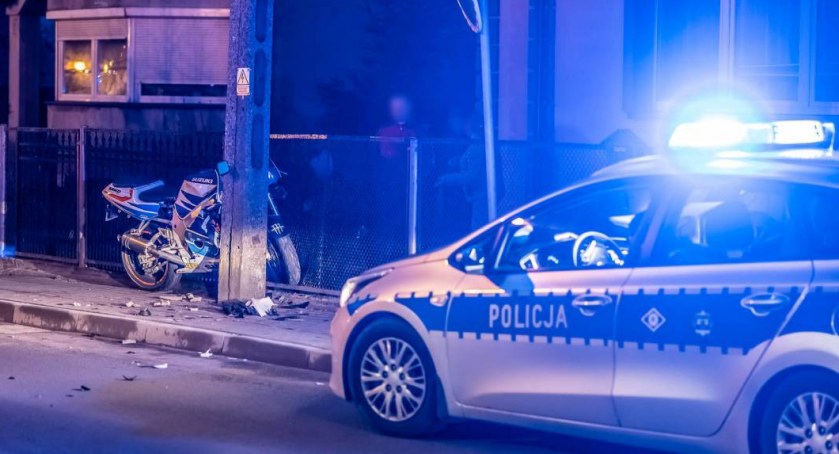 Wypadek motocyklisty na Brzozowej. Znamy już ustalenia policji