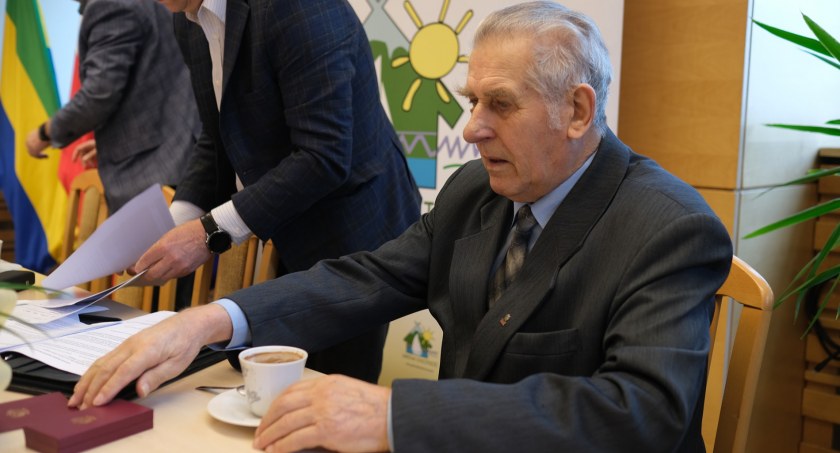 Ignacy Guenther odznaczony przez prezydenta RP Krzyżem Wolności i Solidarności
