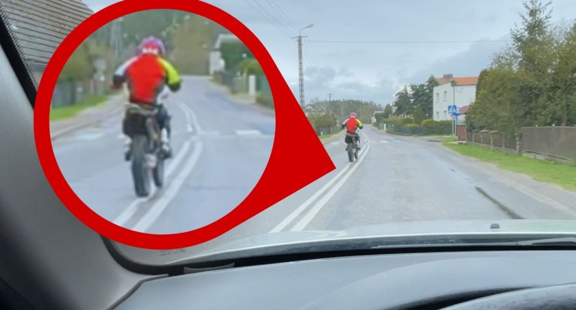Niebezpieczne wyprzedzanie w Doręgowicach (WIDEO)