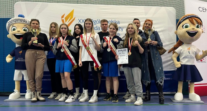 Dziewczyny z Boxing Team Chojnice pokazały moc na Ogólnopolskiej Olimpiadzie Młodzieży