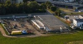 Sprawdź jak szybko idą prace przy budowie nowego Lidla