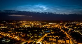 Obłoki srebrzyste nad Chojnicami (FOTOGALERIA)