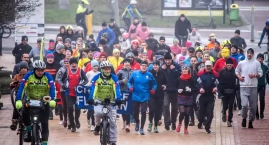 Bieg Noworoczny ulicami Chojnic (FOTOGALERIA, WIDEO)