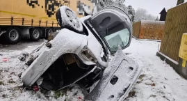 Śmiertelny wypadek na drodze krajowej nr 25 