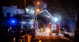 Pożar domu przy ulicy Podlesie w Chojnicach. AKTUALIZACJA