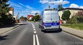 Mieszkaniec powiatu chojnickiego potrącił dwoje dzieci w Mąkowarsku i uciekł z miejsca wypadku