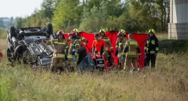 Poważny wypadek na obwodnicy Chojnic. Jedna osoba zginęła