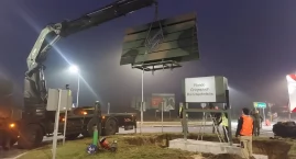 Powoli kończą się utrudnienia na wjeździe do Chojnic