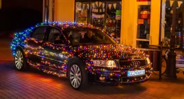Moto parada raz jeszcze. Druga część relacji z finału Jarmarku Świątecznego w Chojnicach