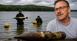 Skąd w Jeziorze Charzykowskim wzięły się niewybuchy? Andrzej Lorbiecki wskazuje możliwe scenariusze