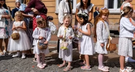 Chojniczanie przeszli w procesji Bożego Ciała