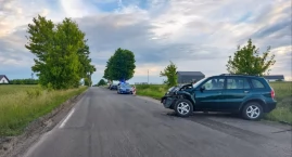 Kolizja na trasie Chojnice – Brusy. Zderzyły się dwa&hellip;