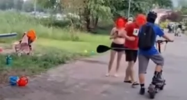 Szokujące nagranie z Charzyków. Dorosły uderzył dzie&hellip;