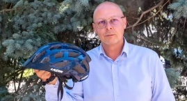 Sebastian Matthes miał groźny wypadek na rowerze. Ka&hellip;