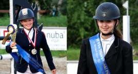 Ola Krzoska i Kinga Krzoska na podium Mistrzostw Pol&hellip;