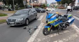 Wypadek w Chojnicach. 17-latka na hulajnodze wjechał&hellip;