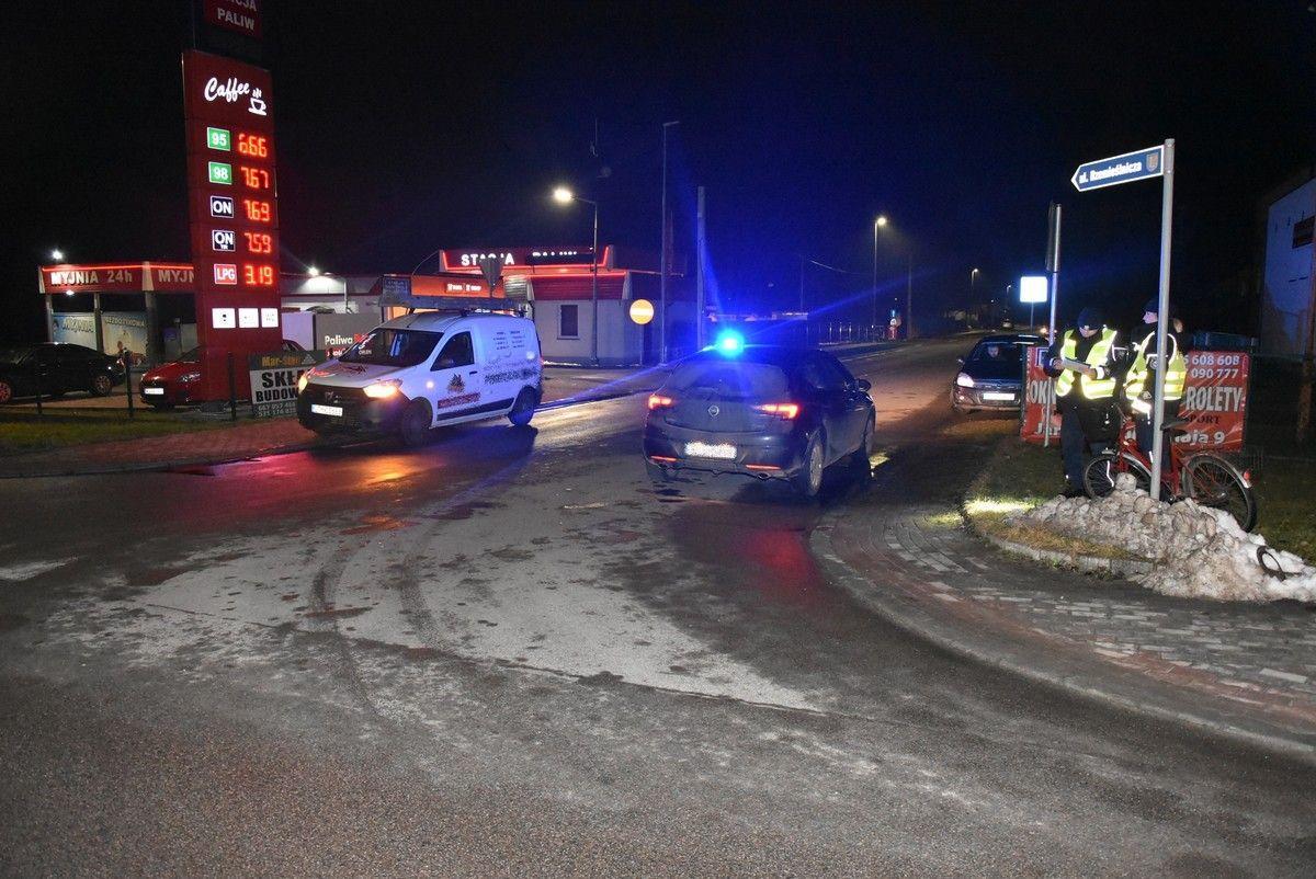 Potrącenie rowerzystki w Lubaczowie