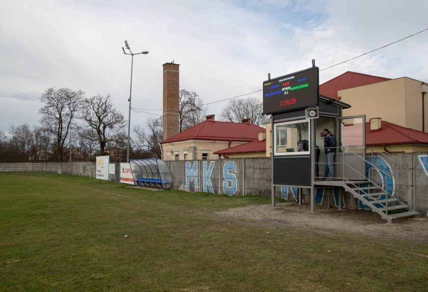Budka spikera już powstała w Radymnie. Pierwszy BO zrealizowany