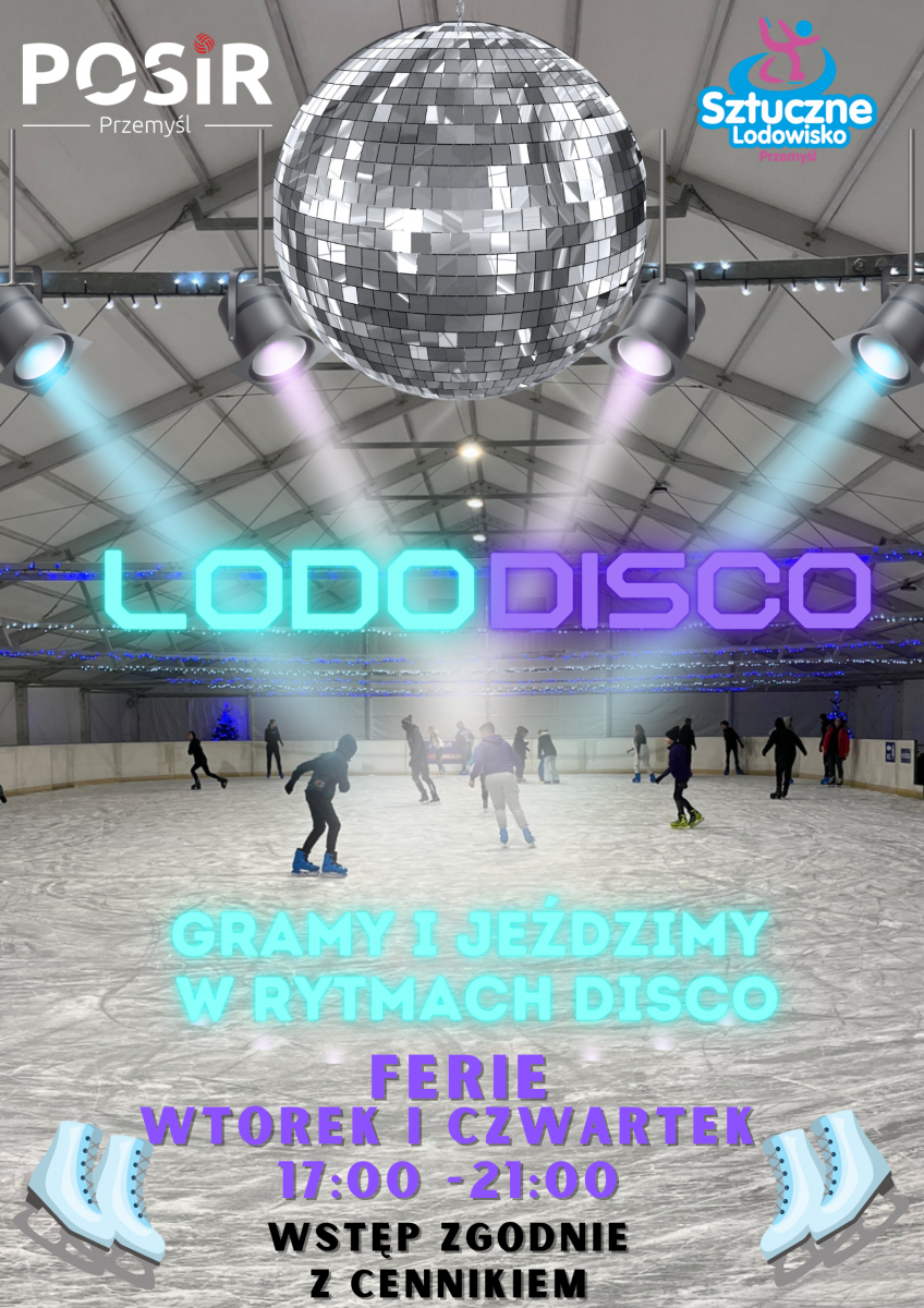 Disco na lodzie, wodny tor przeszkód i inne! Ferie coraz bliżej. POSiR zaprasza