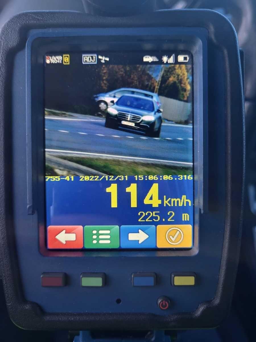 114 na liczniku, prawko odzyska po 3 miesiącach 