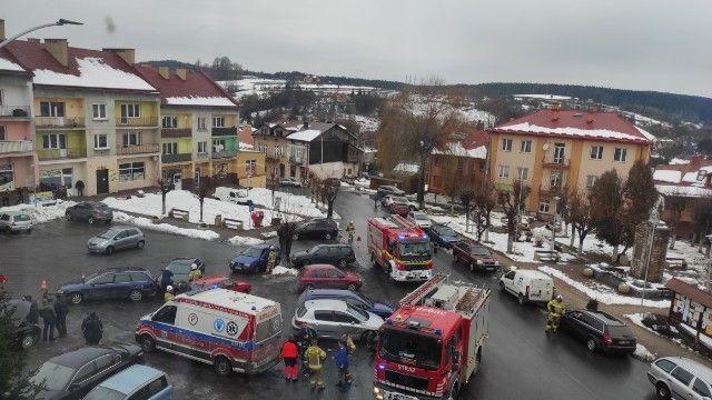 Karambol w Birczy [ZDJĘCIA]