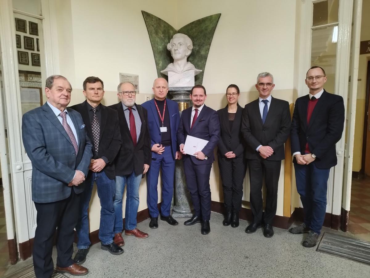Konsul Generalny Węgier odwiedził I LO w Przemyślu