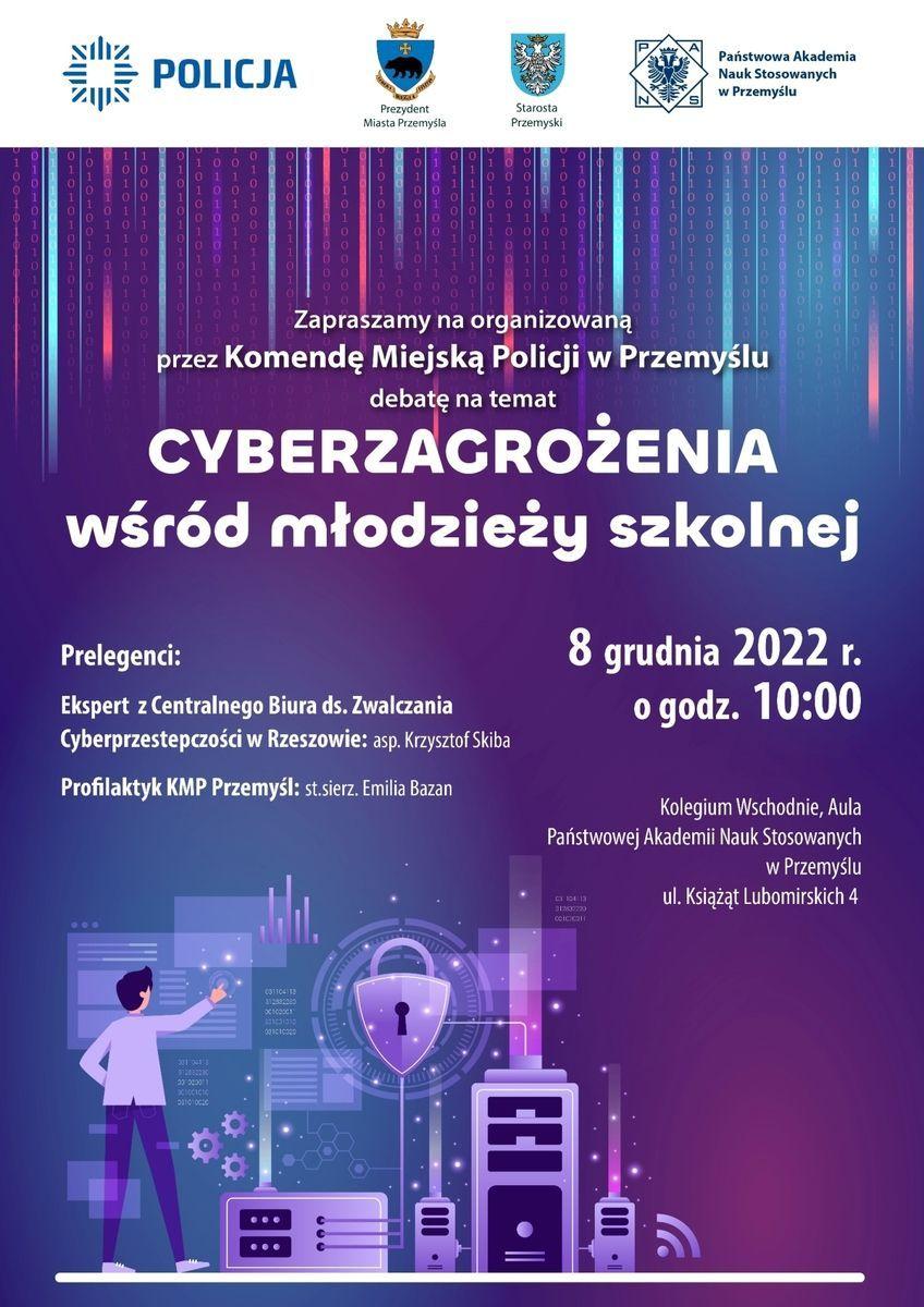 „Cyberzagrożenia wśród młodzieży szkolnej”. Zaproszenie na debatę