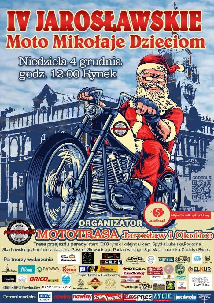 Niebawem wielka parada Motomikołajów w Jarosławiu! Dla uśmiechu dzieci