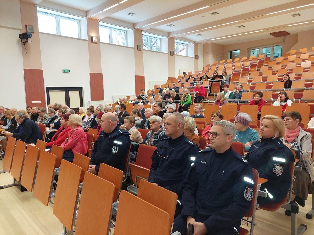 Rozmawiali o bezpieczeństwie seniorów 