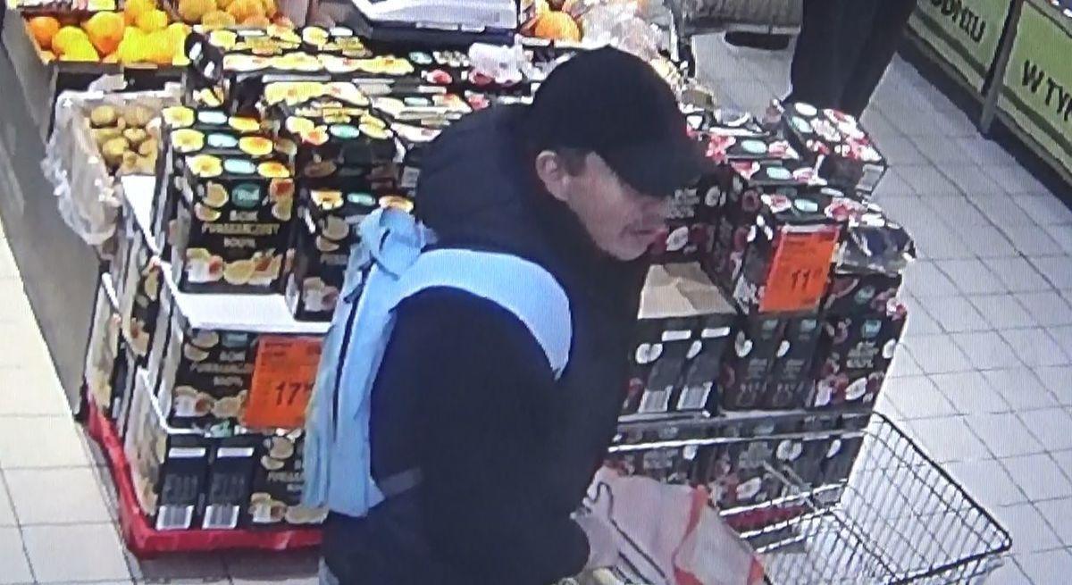 Kradzież rozbójnicza w markecie. Policja szuka świadków