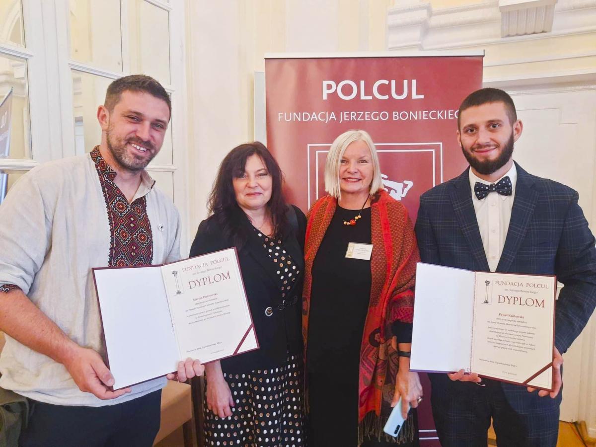 Marcin Piotrowski z prestiżowym wyróżnieniem! Za odwagę w budowaniu mostów