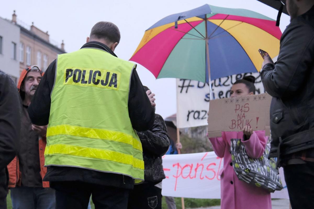 „Cichy” wjazd prezesa PiS J. Kaczyńskiego do Przemyśla