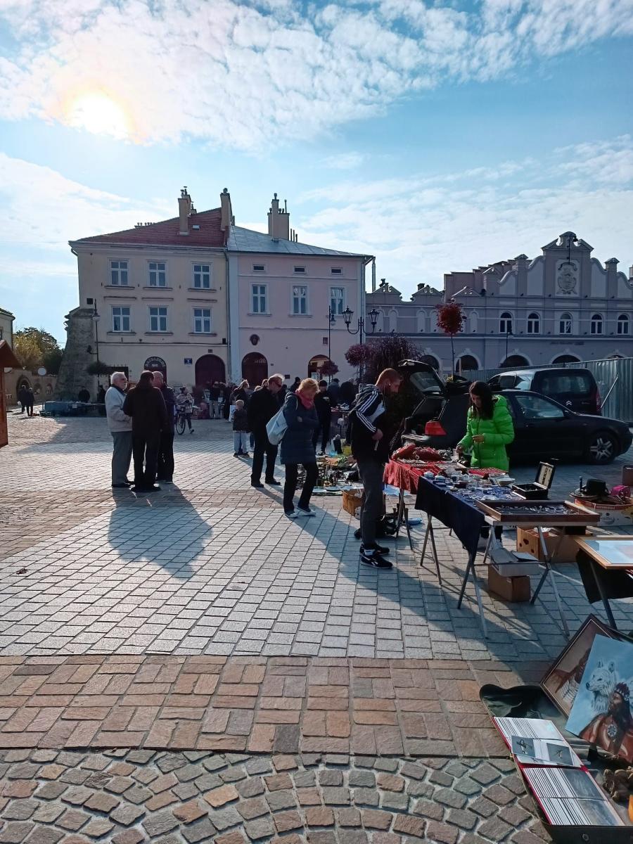 Szydło, mydło i płyty winylowe. Pchli targ w Jarosławiu. Czy inicjatywa podoba się mieszkańcom?