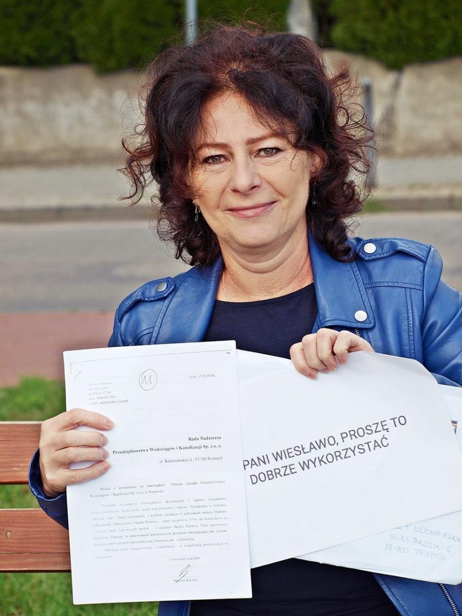 Przemyśl: policja sprawdza zarzuty skierowane przeciwko prezesowi PWiK-u