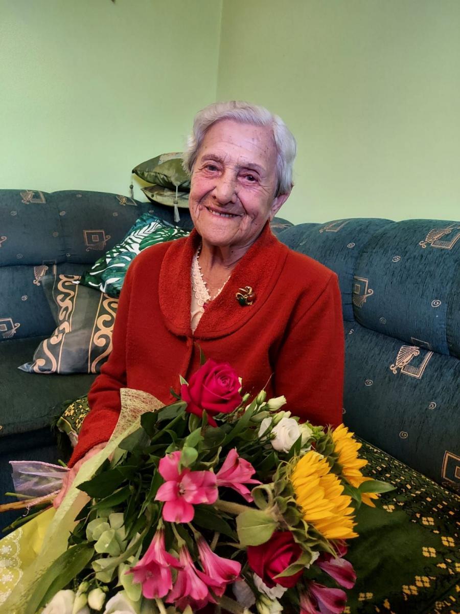 „Pan Bóg dał mi dużo łaski, by tyle przeżyć”. Pani Maria z Pikulic skończyła 100 lat