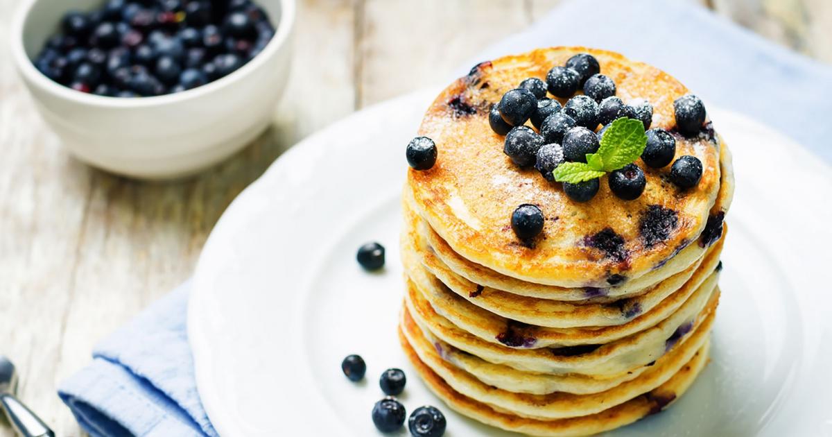 Pancakes z jagodami