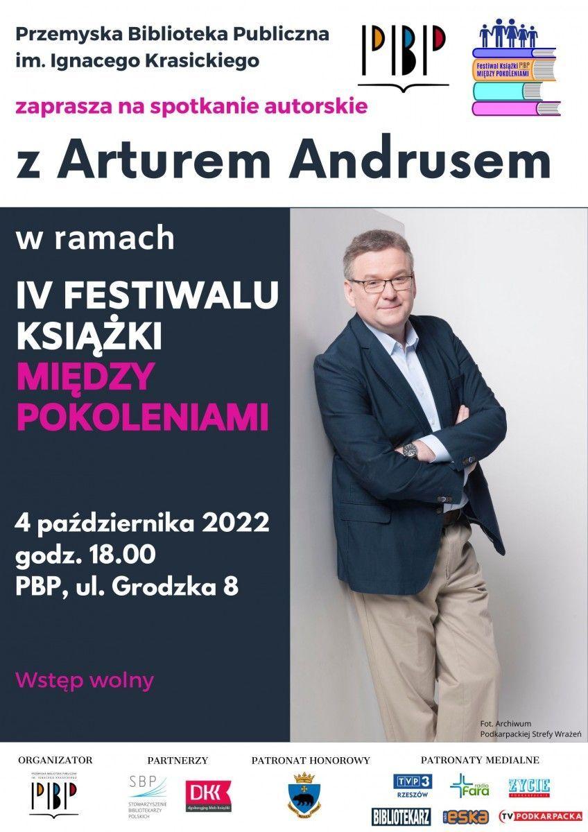 Michał Rusinek i Artur Andrus, czyli biblioteczne spotkania dla dużych i małych