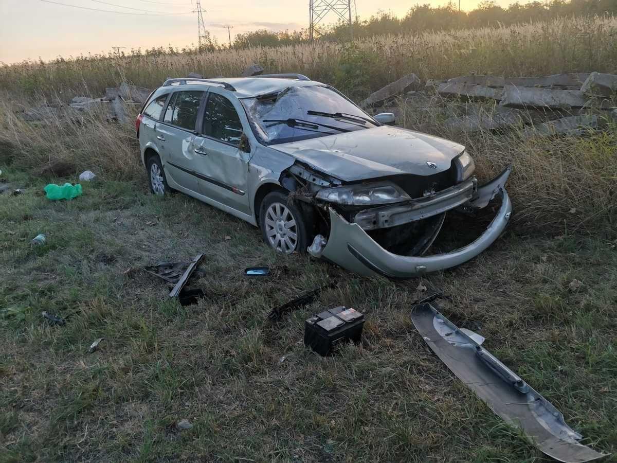 Zdarzenie drogowe w Duńkowiczkach 