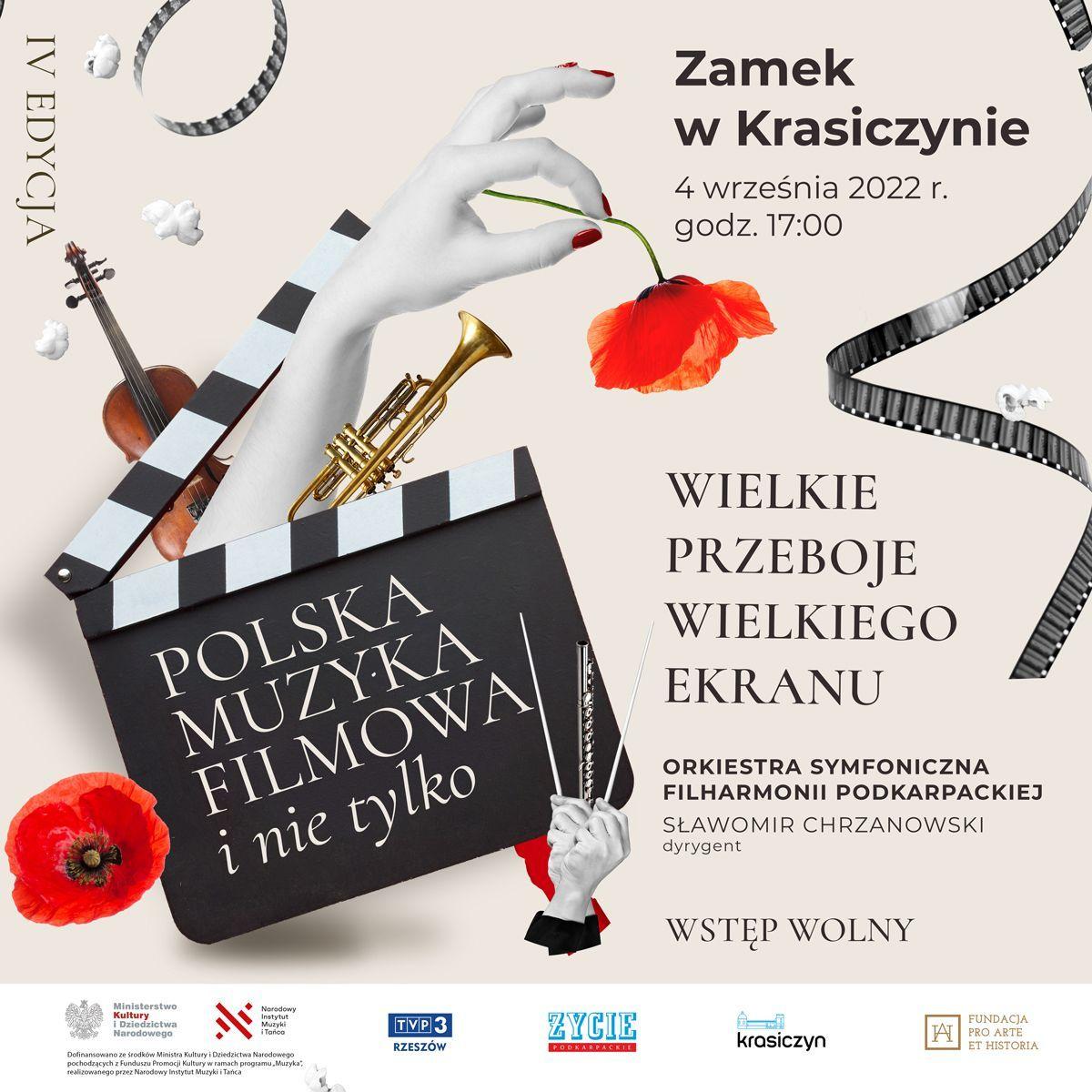 Wielkie przeboje wielkiego ekranu w niedzielę w Krasiczynie