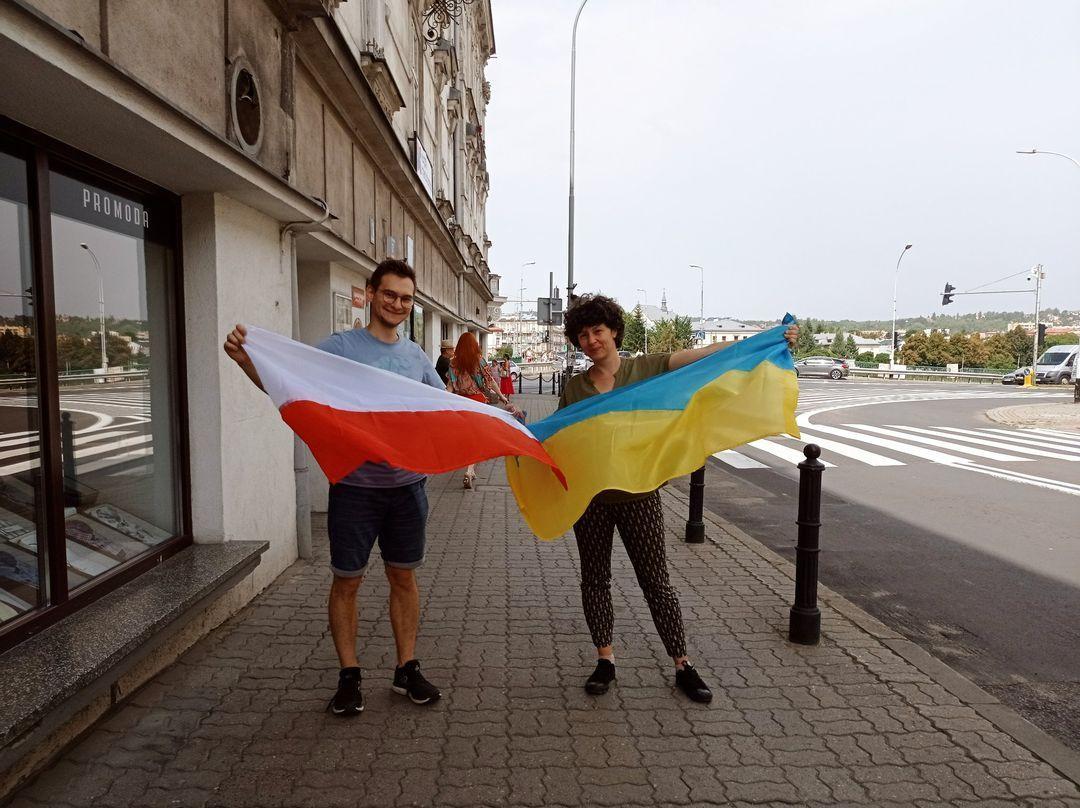 Pół roku pełnoskalowej wojny w Ukrainie. Jutro Łańcuch wsparcia w Przemyślu (Ланцюг підтримки)