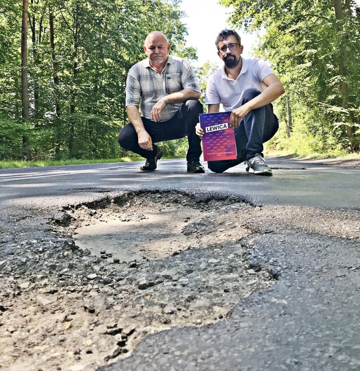Mieszkańcy powiedzieli dość. Fatalny stan dróg na lubaczowszczyźnie