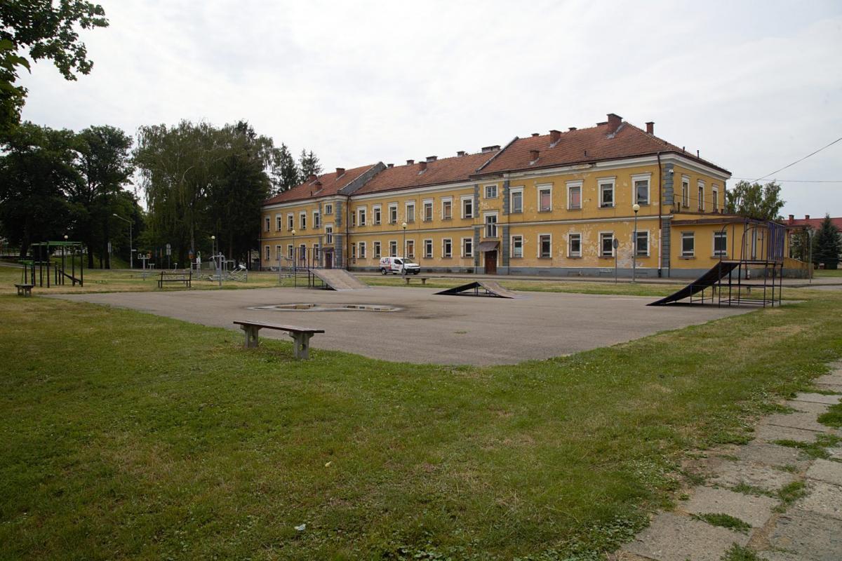 Skate park w centrum miasta