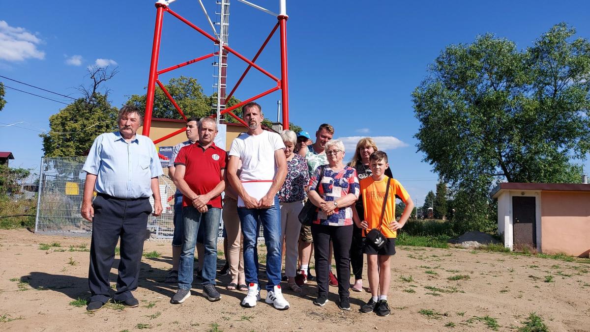 Nadajnik skłócił mieszkańców Kalnikowa [WIDEO]