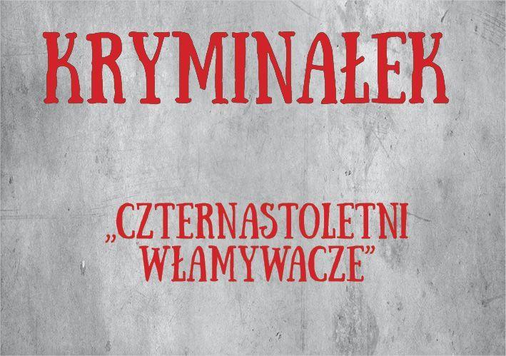 Czternastoletni włamywacze